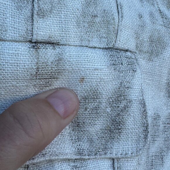 Vintage Alberto Makali Linen Animal Print Blazer - Picture 3 of 9